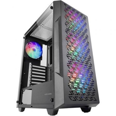 Mars Gaming MC-GEO Caja Gaming Semitorre ATX FRGB Negro